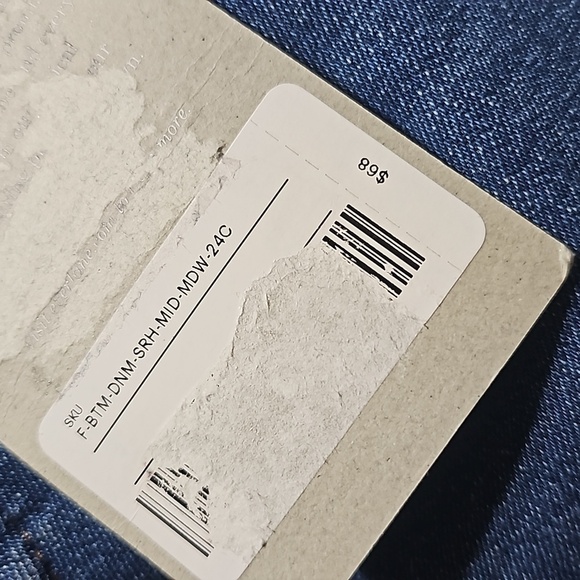 Everlane Ankle Skinny Jeans Size 24 NWT - Picture 5 of 6